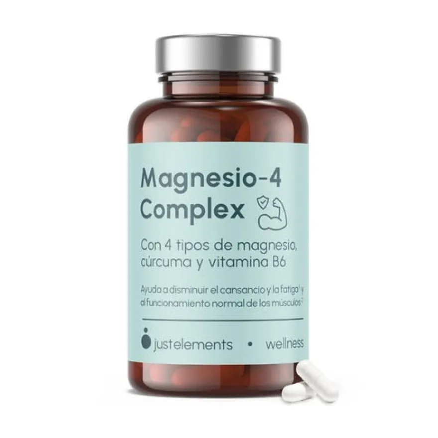 Just Elements Magnesio 4 Complex 120 Capsulas