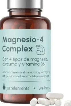 Just Elements Magnesio 4 Complex 120 Capsulas