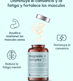 Just Elements Magnesio 4 Complex 120 Capsulas