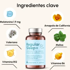 Just Elements Melatonina 1,9 mg Regular Sleep+ Wellness 90 comprimidos