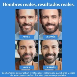 Just for Men Corrector de Canas Barba y Cejas Castaño Medio 9 g