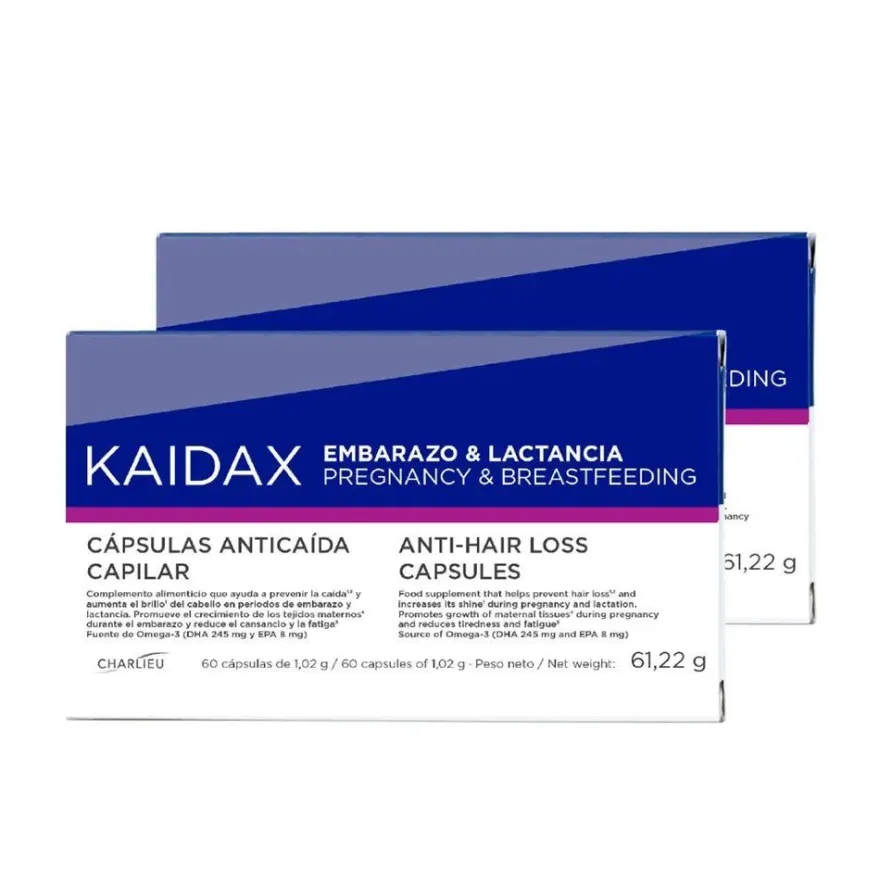 Kaidax Cápsulas Embarazo & Lactancia Complemento Nutricional 120 cápsulas