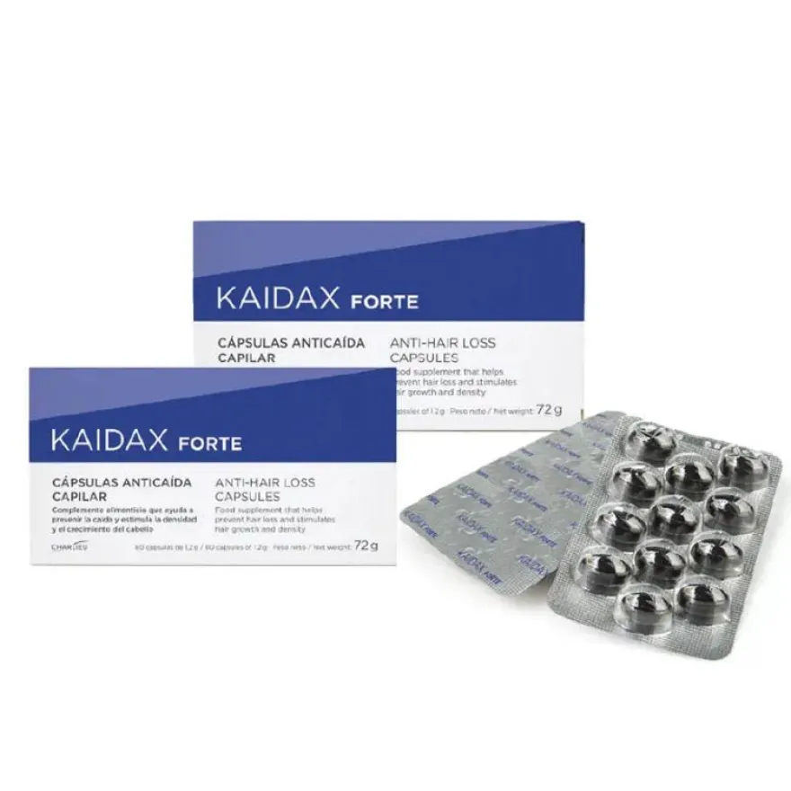 Kaidax Forte Cápsulas Anticaída 2x60 caps