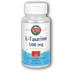 Kal L-Taurina 500 mg 60 Cápsulas