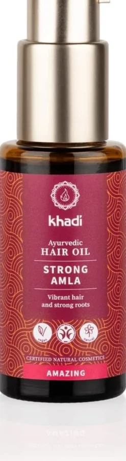 Khadi Aceite Capilar Amla Fortalecedor Brillo 50 ml