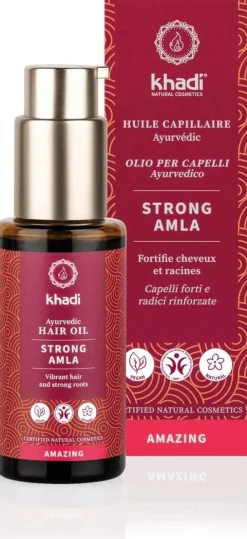 Khadi Aceite Capilar Amla Fortalecedor Brillo 50 ml