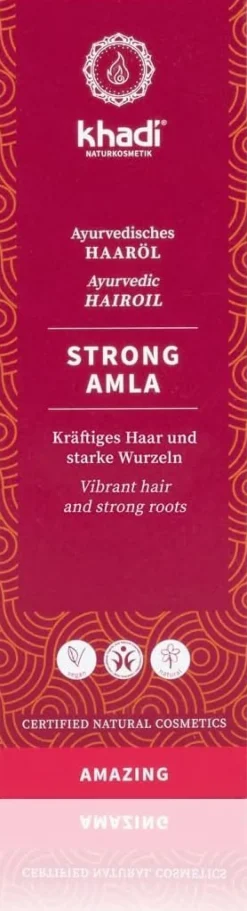 Khadi Aceite Capilar Amla Fortalecedor Brillo 50 ml