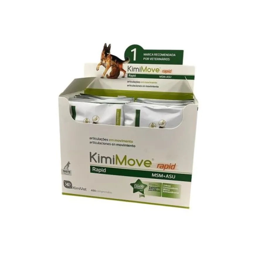 KimiVet KimiMove Rapid Suplemento alimentario 400 comprimidos