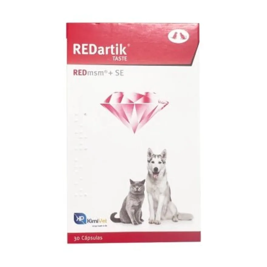 KimiVet Redartik Cápsulas para Mascotas 30 ud