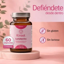Kiroot Lactoferrina 60 cápsulas