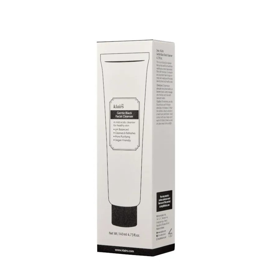 Klairs Gentle Black Facial Cleanser 140ml