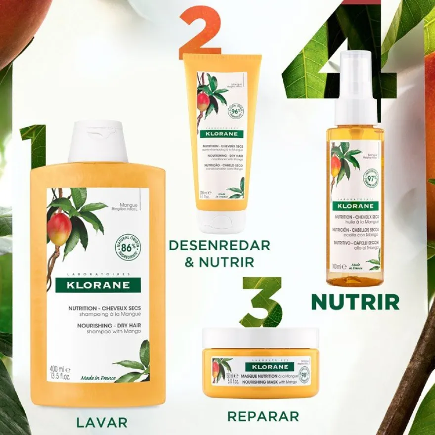 KLORANE Aceite de Mango 125 ml