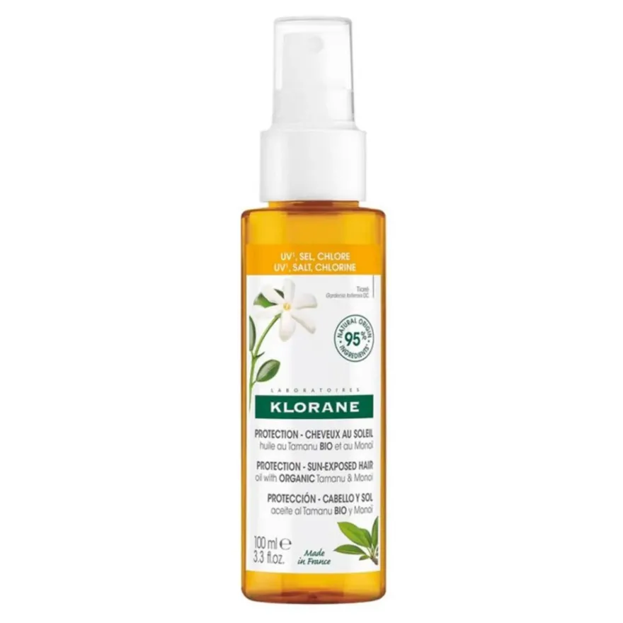 Klorane Aceite Protector Capilar Monoi y Tamanu Bio 100 ml