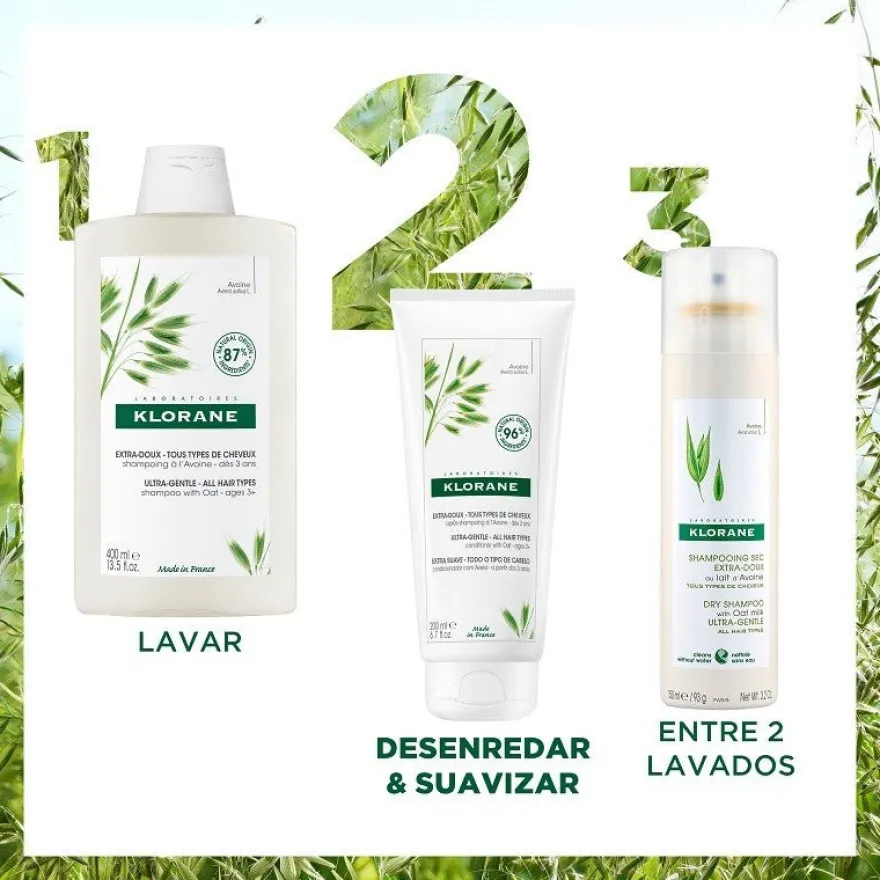 KLORANE Acondicionador a la Avena 200ml