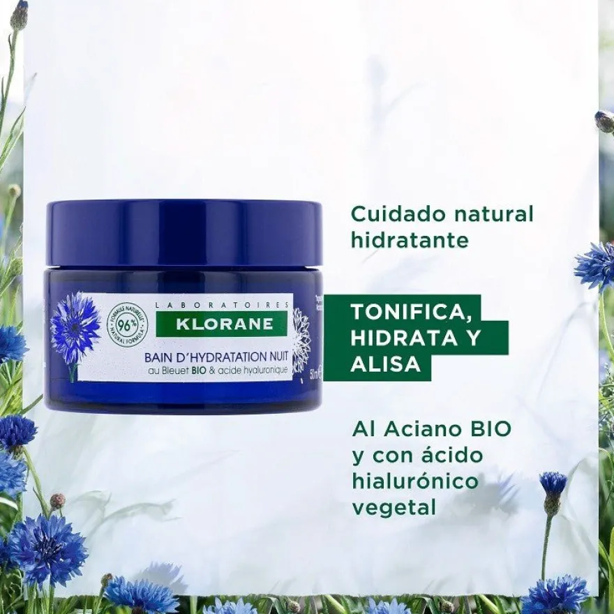 KLORANE Baño de Hidratación Noche Aciano 50ml
