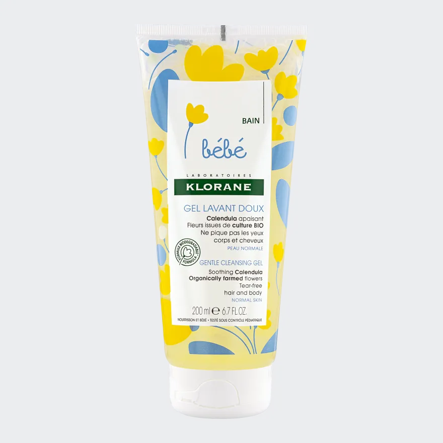 KLORANE Bebé Gel Limpiador Suave 200 ml