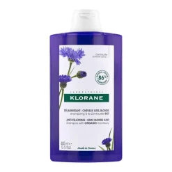 KLORANE Champú a la Centaurea BIO Reflejos Plateados 400ml