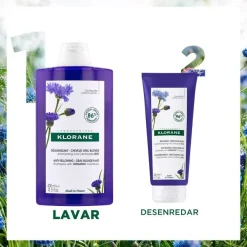 KLORANE Champú a la Centaurea BIO Reflejos Plateados 400ml