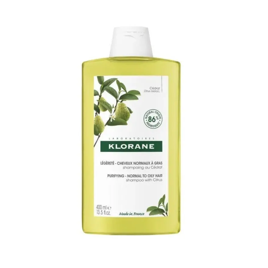 KLORANE Champú a la Cidra DUPLO 2x400ml