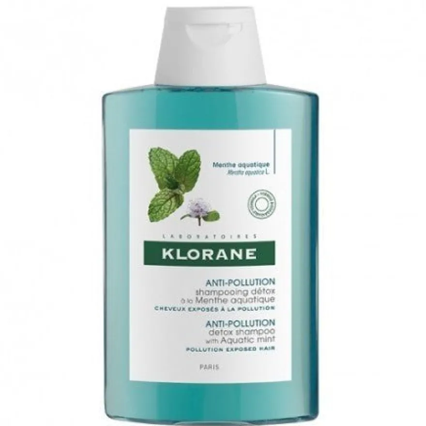 KLORANE Champú Detoxificante a la Menta Acuática 400ml