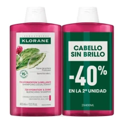 Klorane Champú Higo de Babaria Duplo 2x400 ml