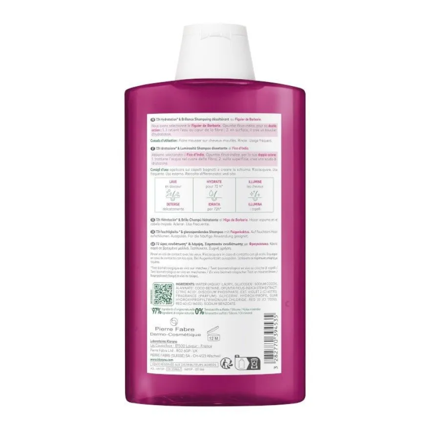 Klorane Champú Higo de Barbaria 400 ml