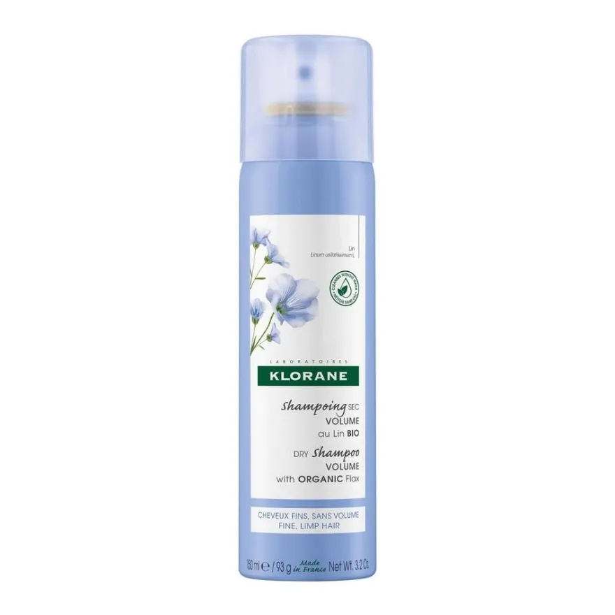 KLORANE Champú Seco al Lino Bio 150 ml