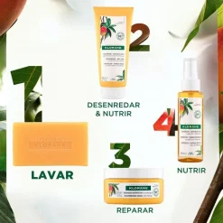 KLORANE Champú Sólido al Mango 80gr