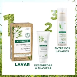 KLORANE Champú Sólido Avena 80gr
