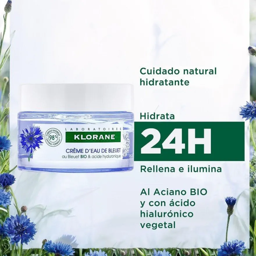 KLORANE Gel crema al Agua de Aciano 50ml