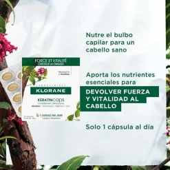 KLORANE Keratincaps Cabello 30 Cápsulas