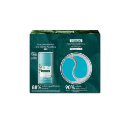 Klorane Mascarilla en Stick Purificante a la Menta Acuática BIO 50 ml + Klorane Parches Alisantes y Antifatiga de REGALO