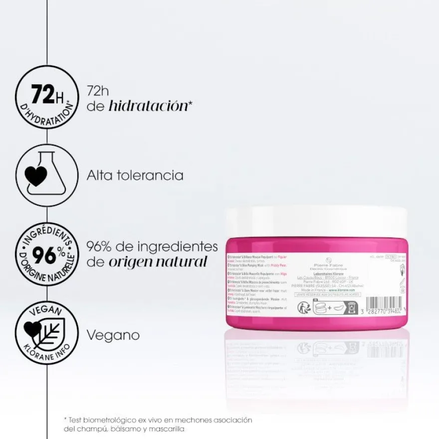 Klorane Mascarilla Higo de Barbaria 250 ml