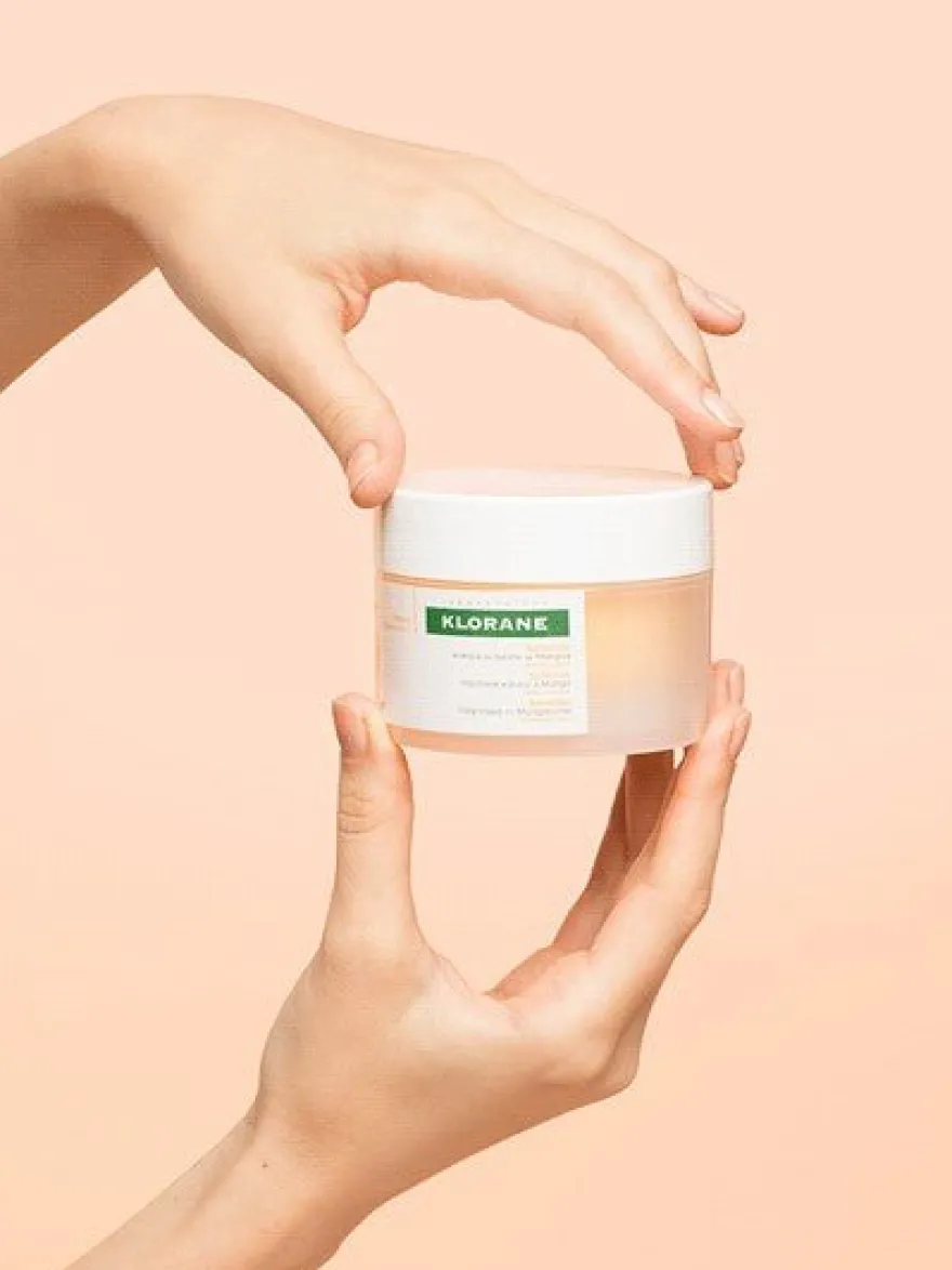 KLORANE Mascarilla Reparadora Manteca de Dátil - cabello seco. 150 Ml.