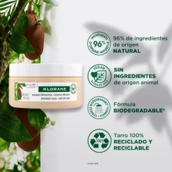 KLORANE Mascarilla Reparadora al Cupuaçu Pelo Seco 150 ml