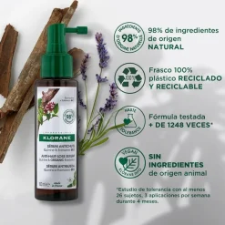 KLORANE Sérum Anticaída Quinina & Edelweiss BIO 100ml