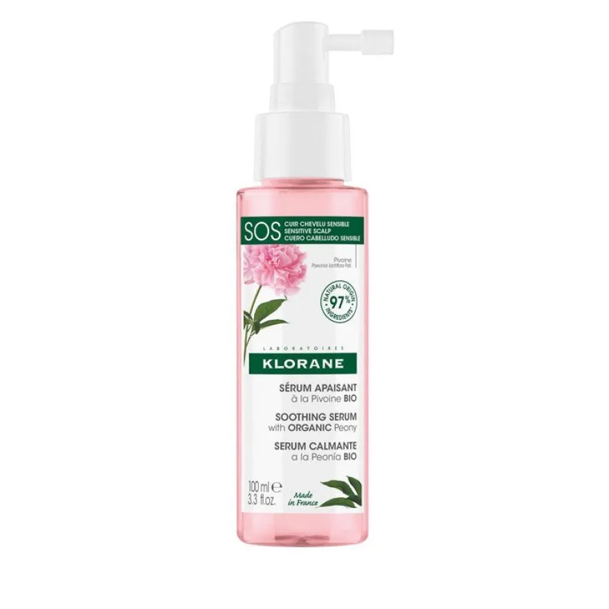 KLORANE Sérum Hidratante Capilar a la Peonía BIO 100 ml