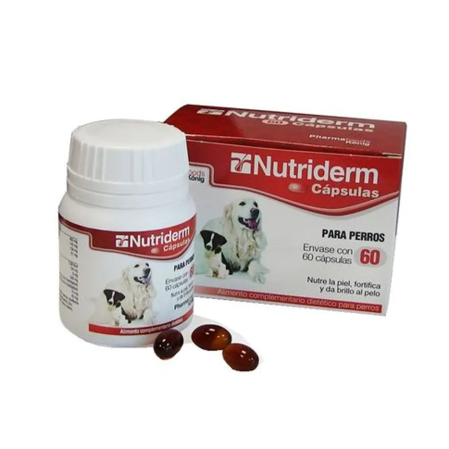 König Nutriderm Cápsulas Suplemento Alimenticio 60 ud