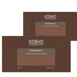 Kobho GLP Duplo 2x30 viales + 2x90 Cápsulas
