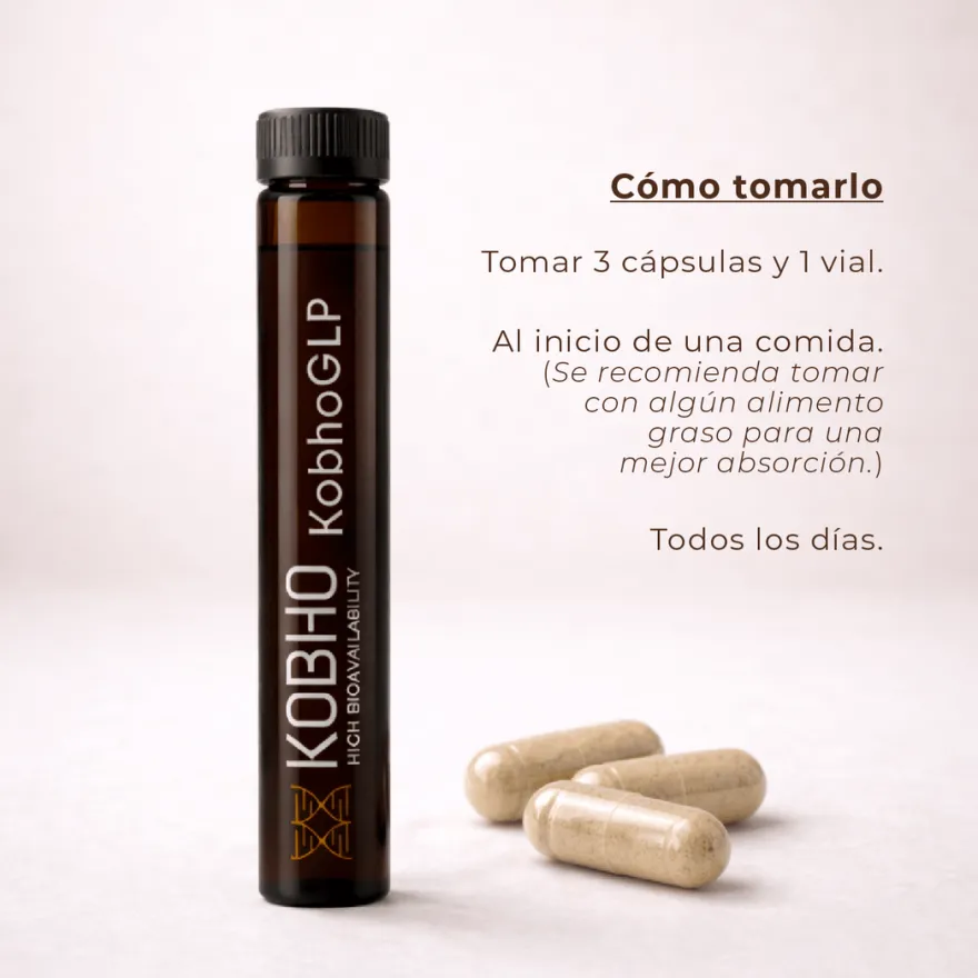 Kobho GLP Sextuplo 6x30 viales + 6x90 Cápsulas
