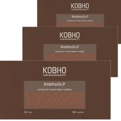 Kobho GLP Triplo 3x30 viales + 3x90 Cápsulas