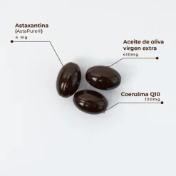 Kobho Labs Astaxantina + CoQ10 60 Cápsulas