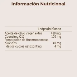 Kobho Labs Astaxantina + CoQ10 60 Cápsulas