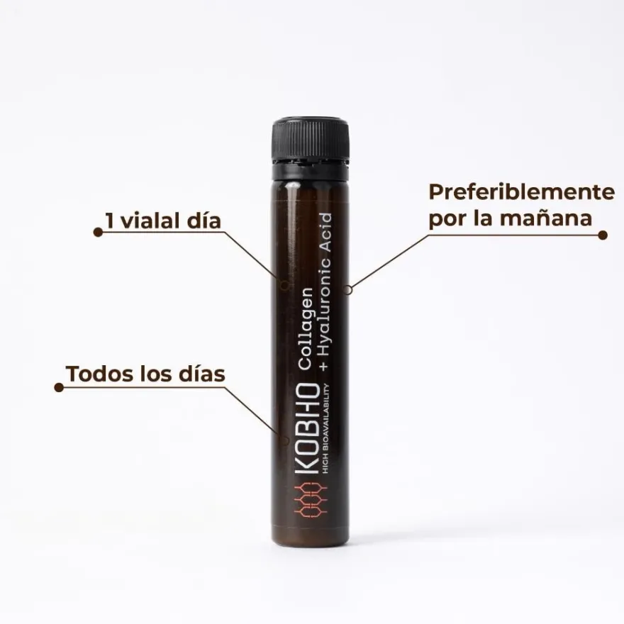 Kobho Labs Colágeno + Ácido Hialurónico 20 Viales