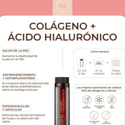Kobho Labs Colágeno + Ácido Hialurónico 20 Viales