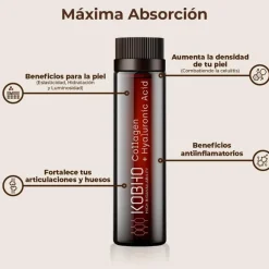 Kobho Labs Colágeno + Ácido Hialurónico 20 Viales