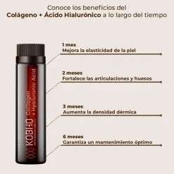 Kobho Labs Colágeno + Ácido Hialurónico 20 Viales