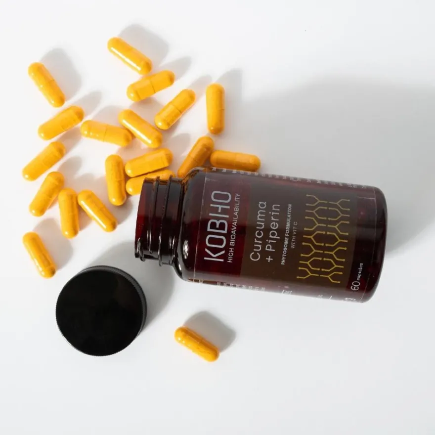 Kobho Labs Cúrcuma + Pimienta Negra 60 Cápsulas