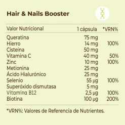 Kobho Labs Hair & Nail Booster 60 Cápsulas