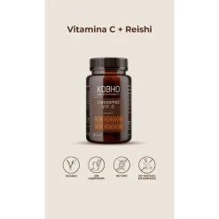 Kobho Labs Liposomal Vit. C + Reishi 60 Cápsulas